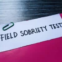 field sobriety tests